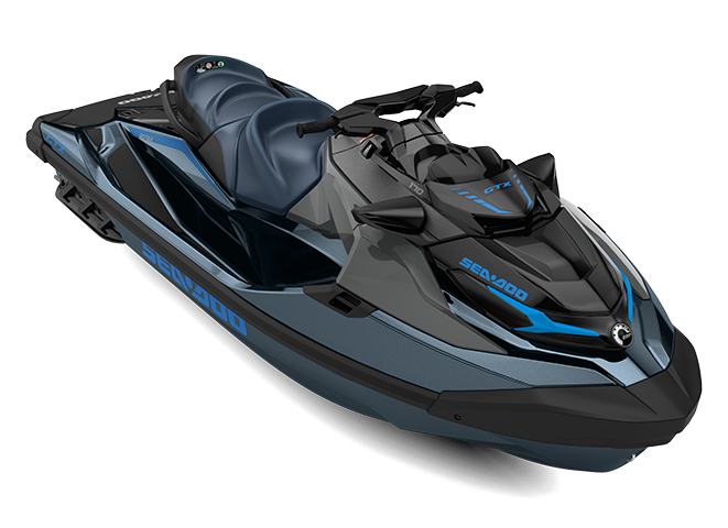 2026 Sea-Doo GTX 170 personal watercraft with Abyss Blue / Gulfstream Blue colors