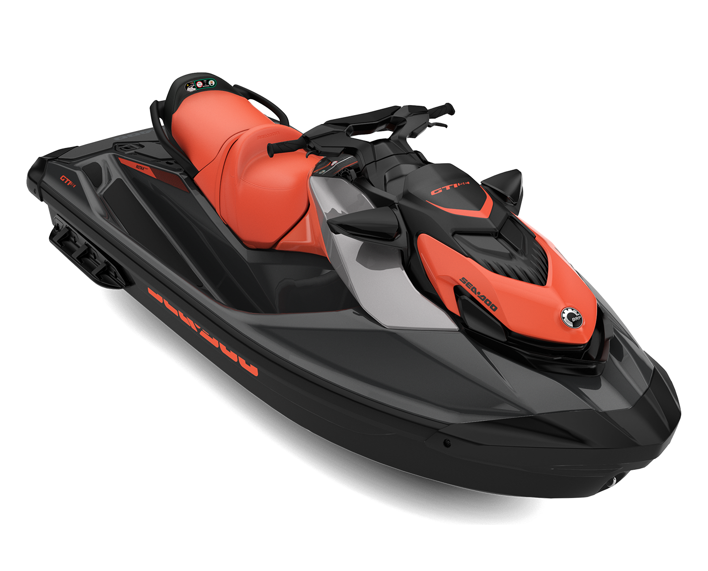 Sea-Doo GTI SE 130 without sound system MY23 - Coral Blast / Eclipse Black