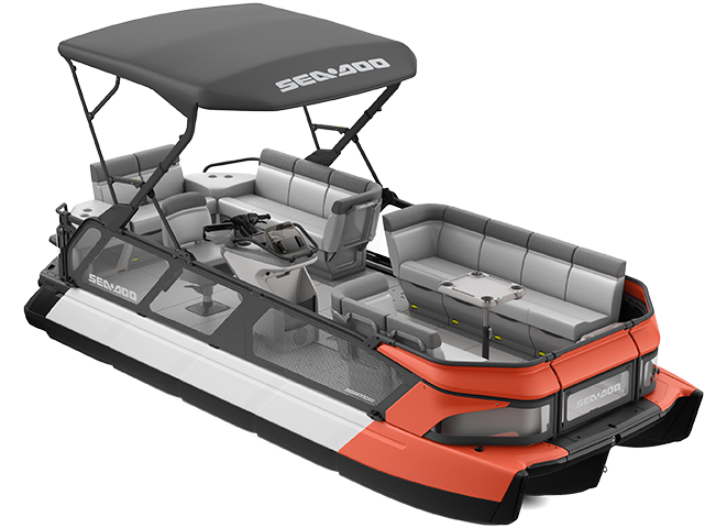 Switch 21 Cruise 230 with sound system MY23 - Coral Blast