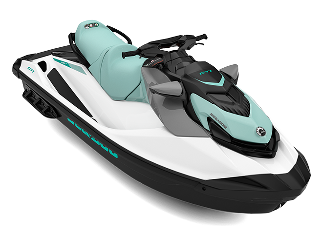 Moto acuática Sea-Doo GTI 130 2026 con colores Neo Mint