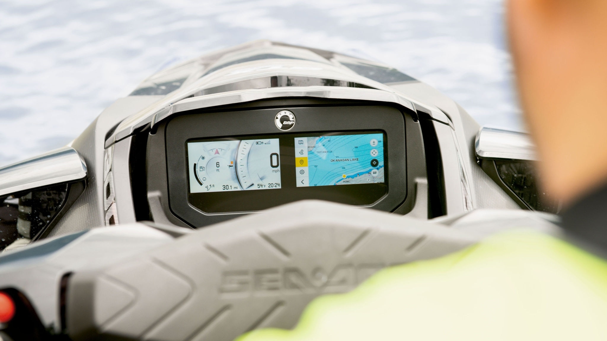 ¡Pantalla LCD de la GTX Limited con BRP GO!