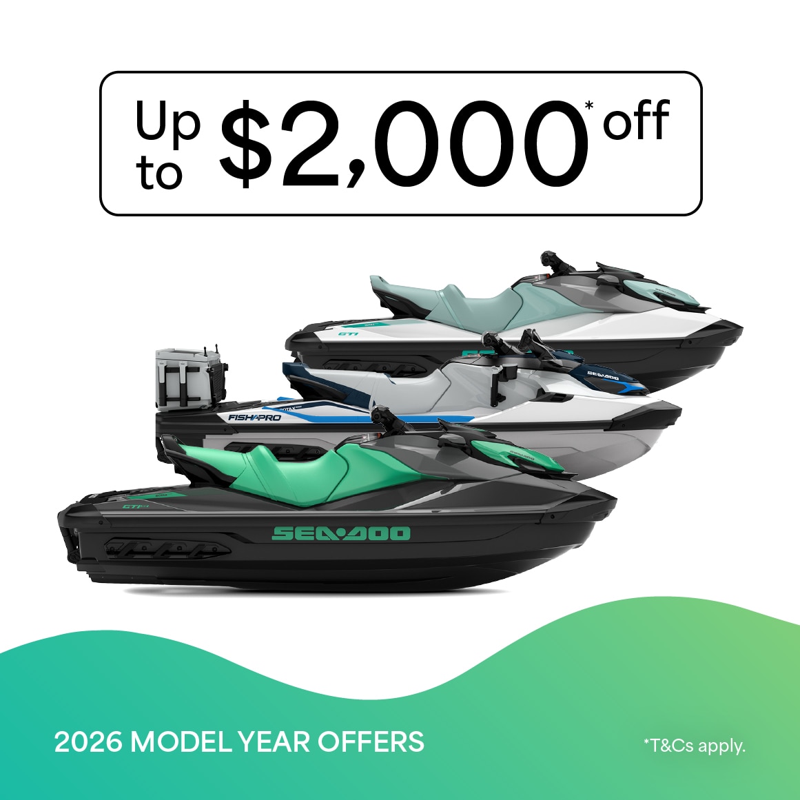 2026 model year offers