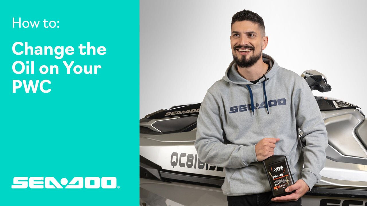 How to change the oil on your Personal Watercraft - Sea-Doo