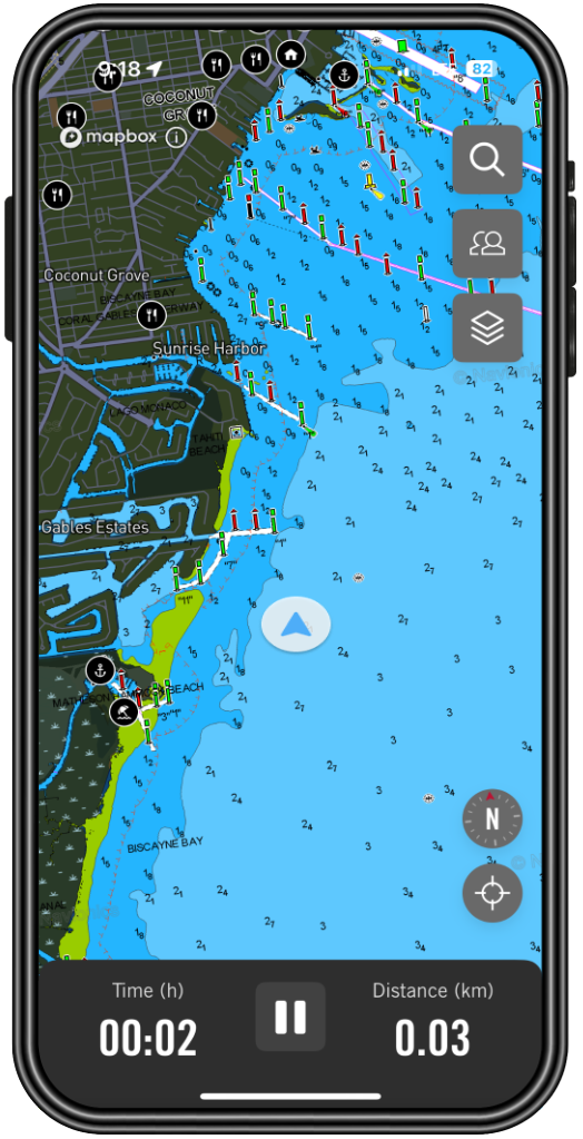 Using BRP GO!'s GPS functionality on a mobile device