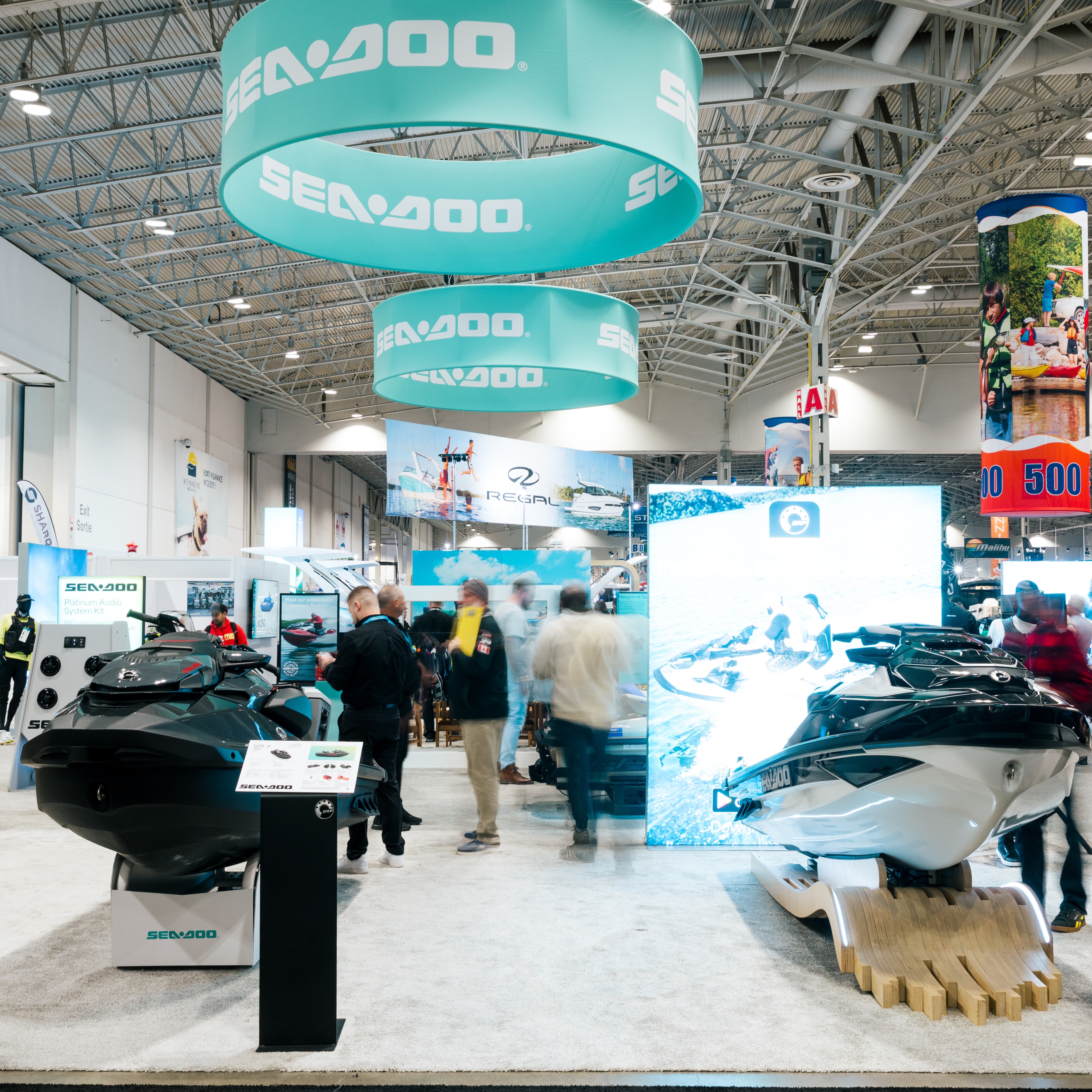 Sea-Doo booth at Toronto Boat Show 2026