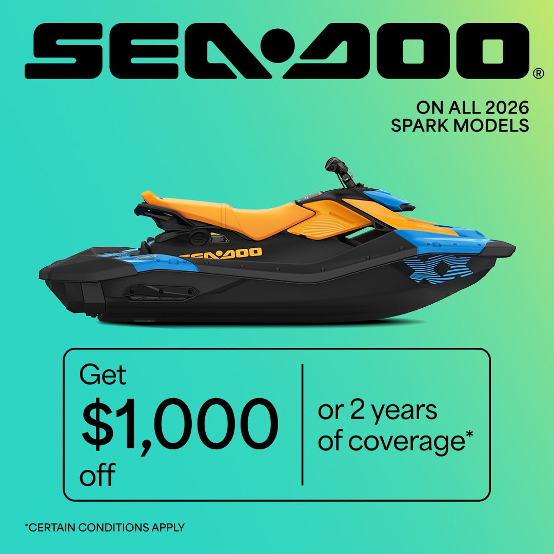 Get uo to $1,000 off or 2 years of coverage on select 2026 models