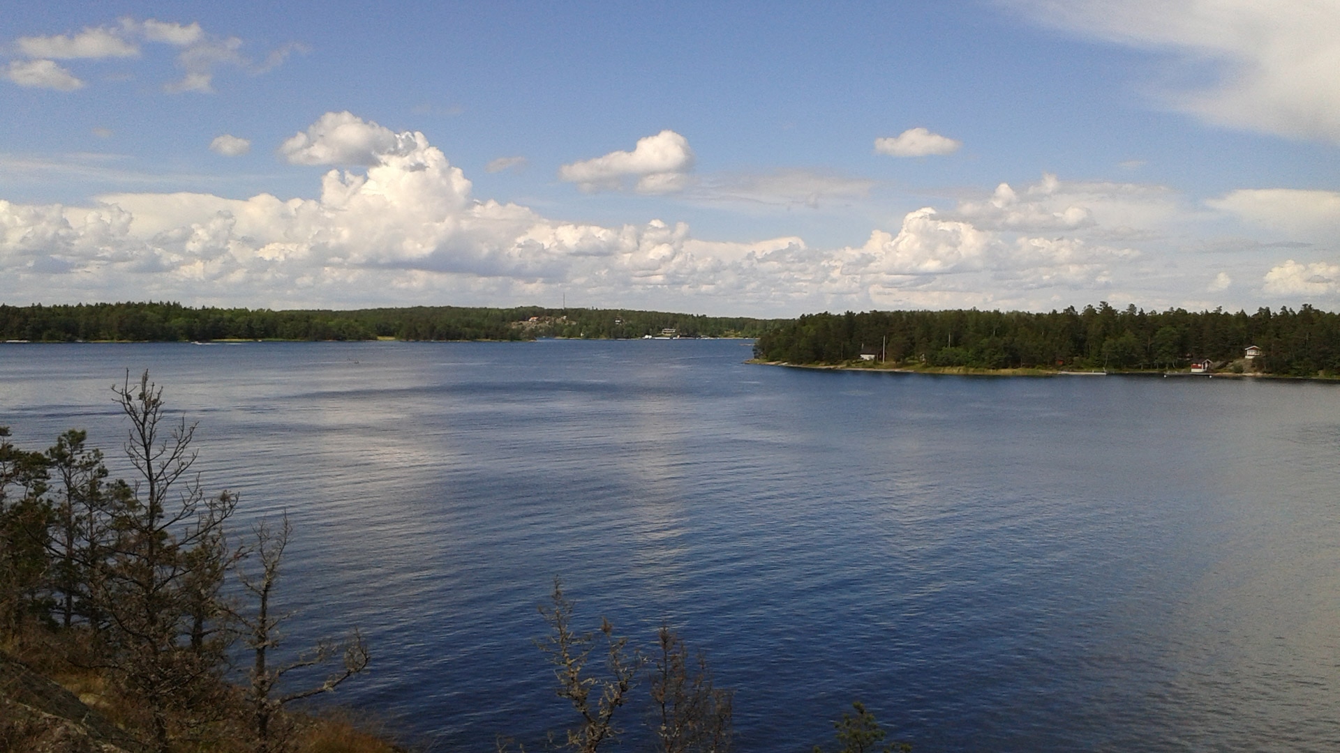 Beautiful landscape in Sweden