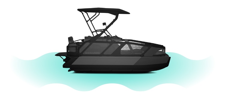 2025 Sea Doo Switch Sport Pontoon Boat for Water Sports