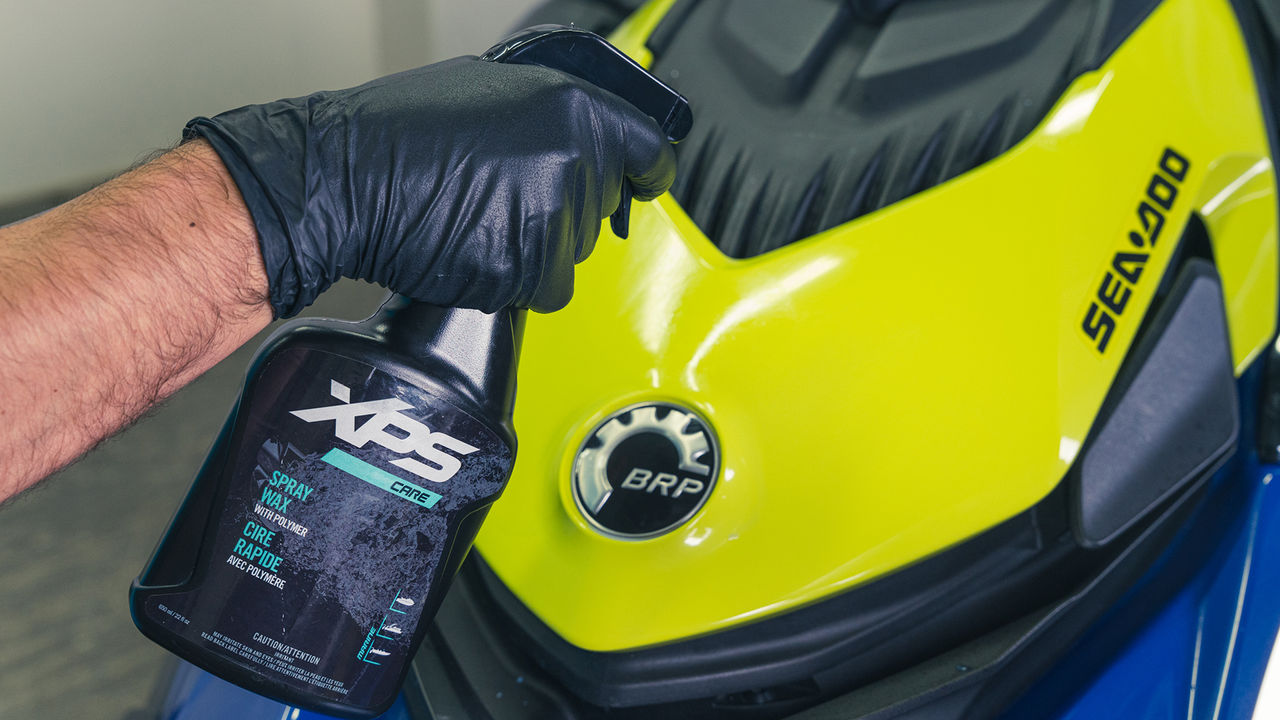 Riders wearing Sea-Doo Navigator PFD.