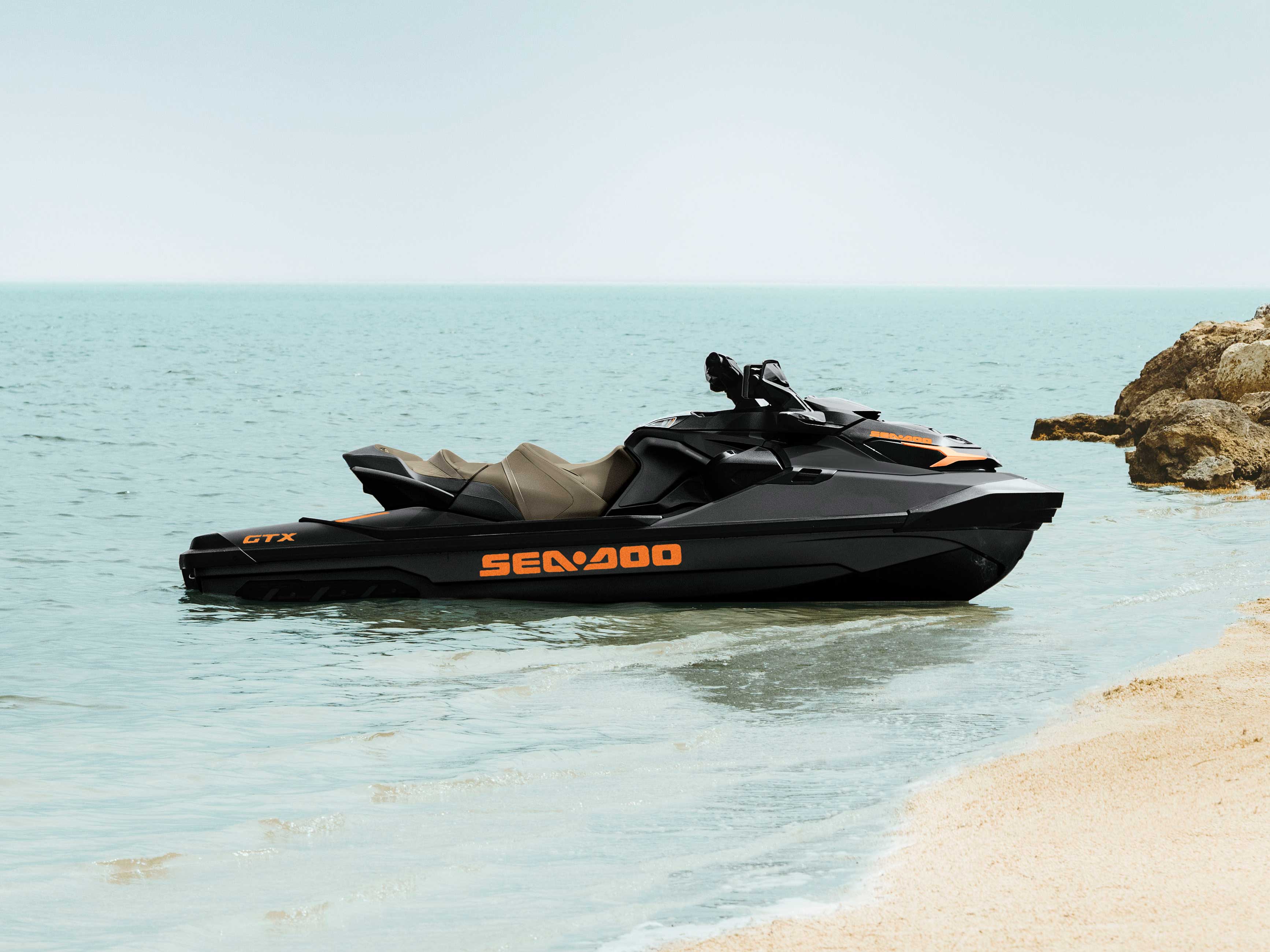 Sea-Doo GTX sur la plage