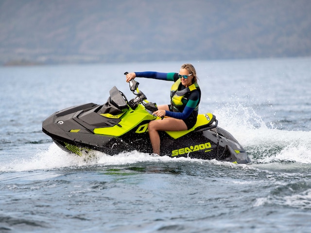 Woman driving a Sea-Doo SPARK