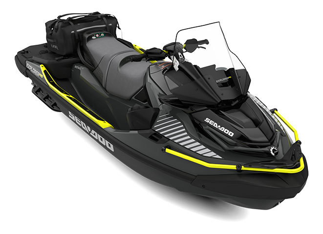 Motomarine Sea-Doo Explorer Pro 170 2026 en coloris Iceland Grey