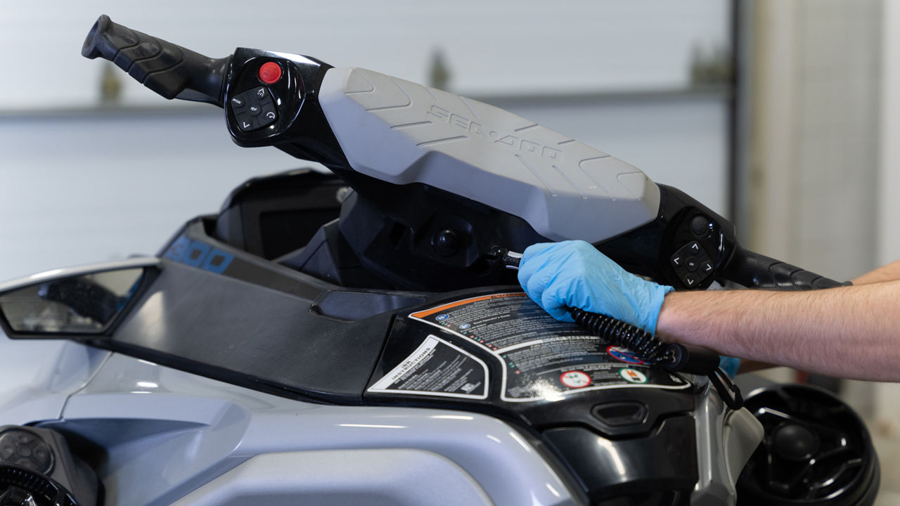 How to change the oil on your Personal Watercraft - Sea-Doo