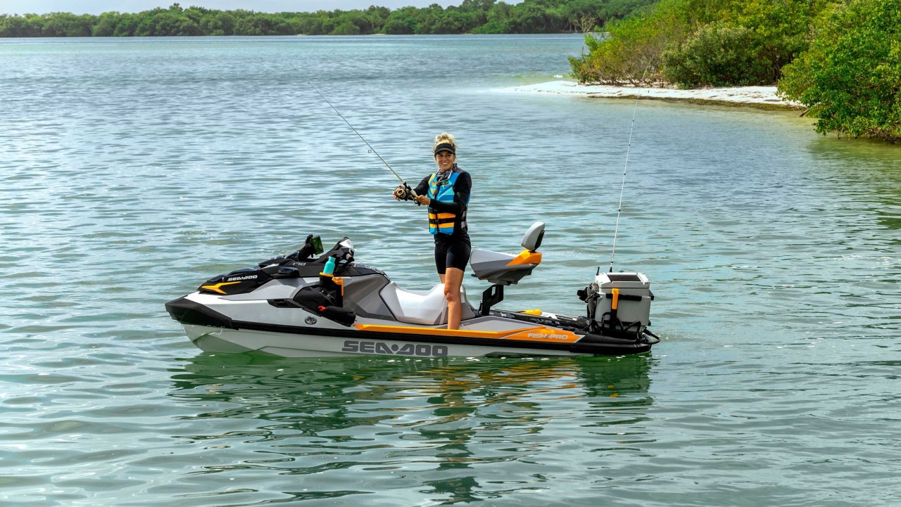 Sea Doo Fish Pro 155 - Personal Watercraft Fishing